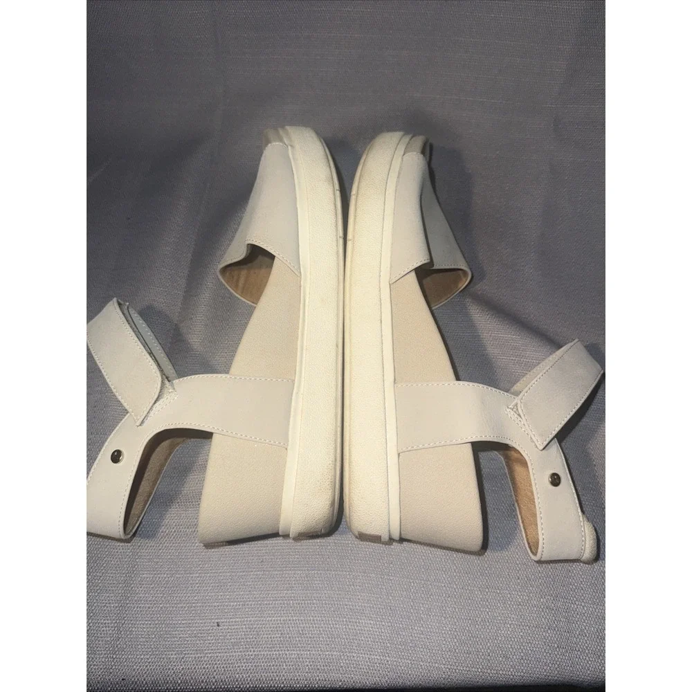 Dr. Scholls Women's SAMM Strappies Sandal Size 9.5 Tan Wedge‎ Heel